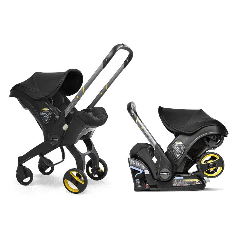 <p><a href="https://www.doona.com/en-us/car-seat-stroller/collections/doona-nitro-black">BUY NOW</a></p><p>$550</p><p><a href="https://www.doona.com/en-us/car-seat-stroller/collections/doona-nitro-black" class="ga-track"><strong>Doona Car Seat & Stroller</strong></a> ($550)</p> <p>This stroller is a lifesaver for parents without a car of their own. With the push of a button (it's really that easy), the Doona transforms from a stroller to a car seat and back again. There's a latch base you can use, but it also works without, so you don't have to lug around any extra parts when you're on the go - you have your stroller and your car seat all in one. It's rear-facing only and suitable for infants up to 35 pounds, so it's a temporary solution. But any city-living parent who relies on cabs and car-shares for transportation can attest: it's worth its weight in gold.</p>