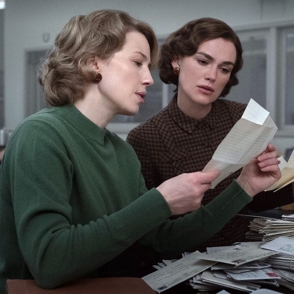<p>In 1964, a rapist named Albert DeSalvo unmasked himself as the Boston Strangler. But it was the work of two investigative reporters, Loretta McLaughlin and Jean Cole (played in this 2023 adaptation by Keira Knightley and Carrie Coon, respectively), who broke the story and connected the grisly dots. Of course, not only did the women have to conquer a serial killer, but they also had to overcome resistance from authorities and sexism in the newsroom to bring justice to 13 murdered women. </p><p><a class="body-btn-link" href="https://go.redirectingat.com?id=74968X1553576&url=https%3A%2F%2Fwww.hulu.com%2Fmovie%2Fboston-strangler-323eae40-5c62-4765-949a-5b4f7f8f2ba4&sref=https%3A%2F%2Fwww.harpersbazaar.com%2Fculture%2Ffilm-tv%2Fg44580452%2Fbest-true-crime-movies%2F">Shop Now</a></p>