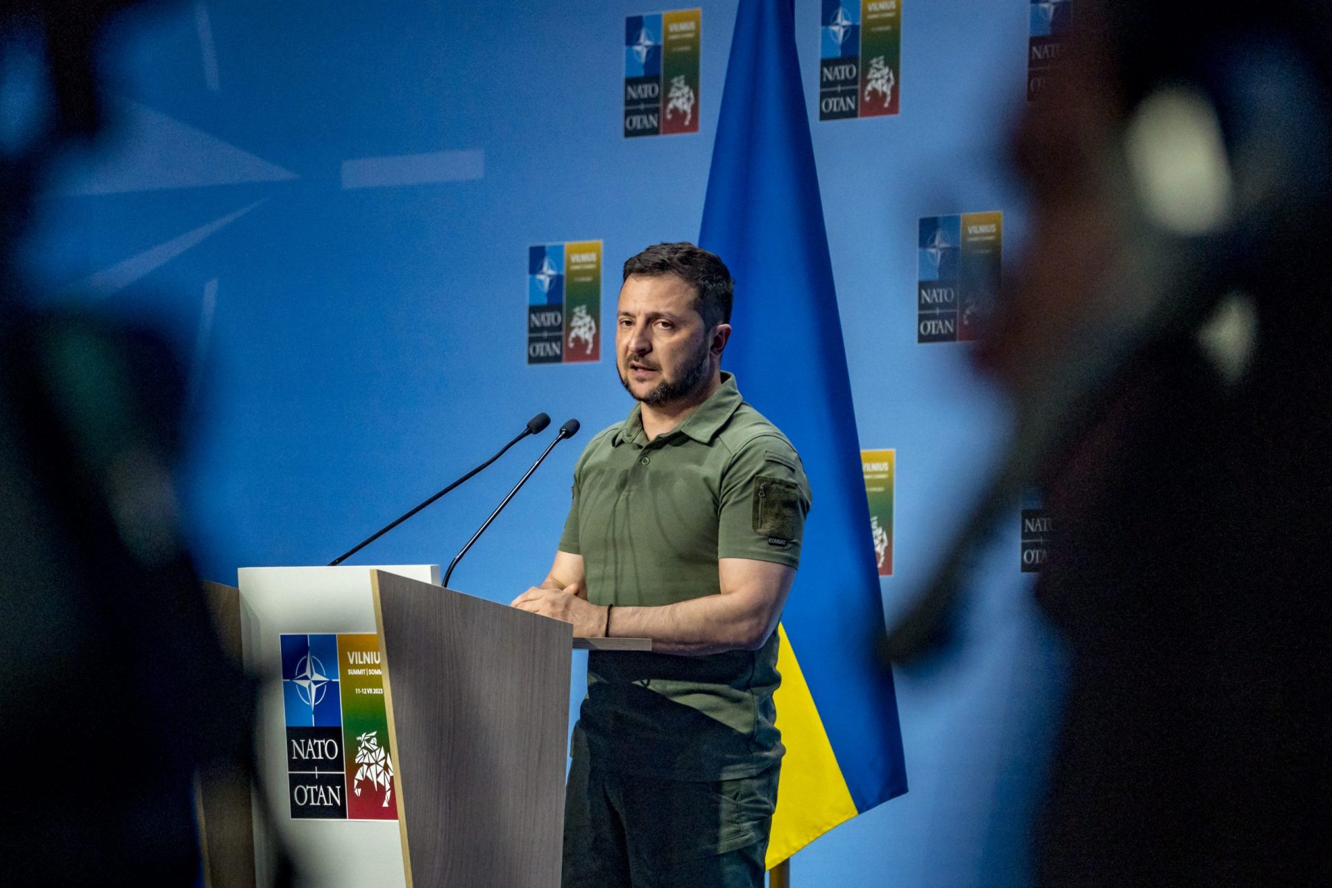 Zelensky ins't happy