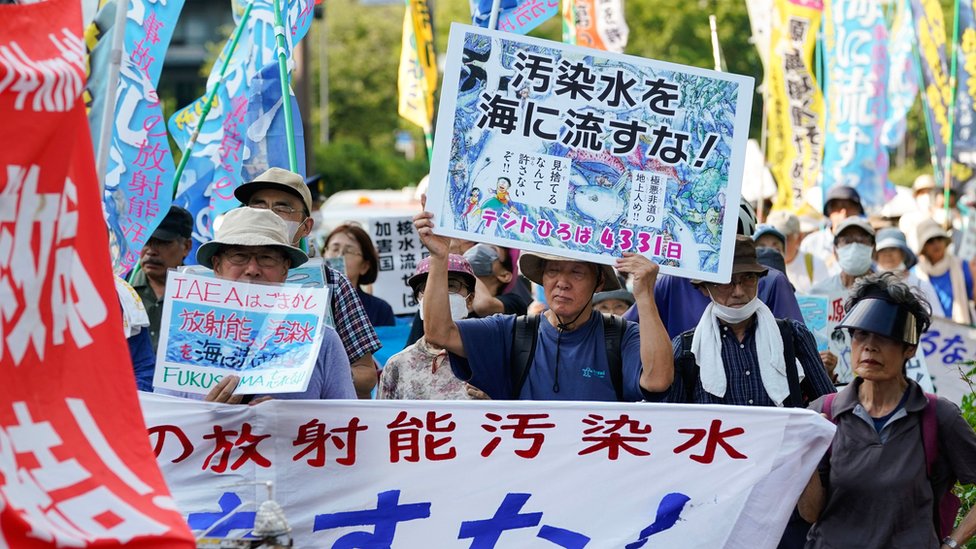 福島核廢水排放問題牽扯著中日關係神經，在日本民間也引起莫大反彈。