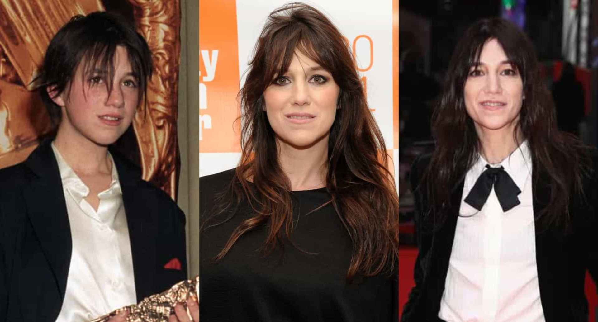 L'évolution physique de Charlotte Gainsbourg