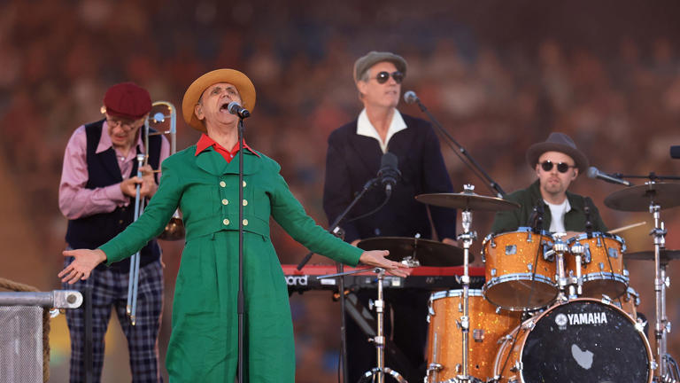 Dexys perform during the Birmingham 2022 Commonwealth Games