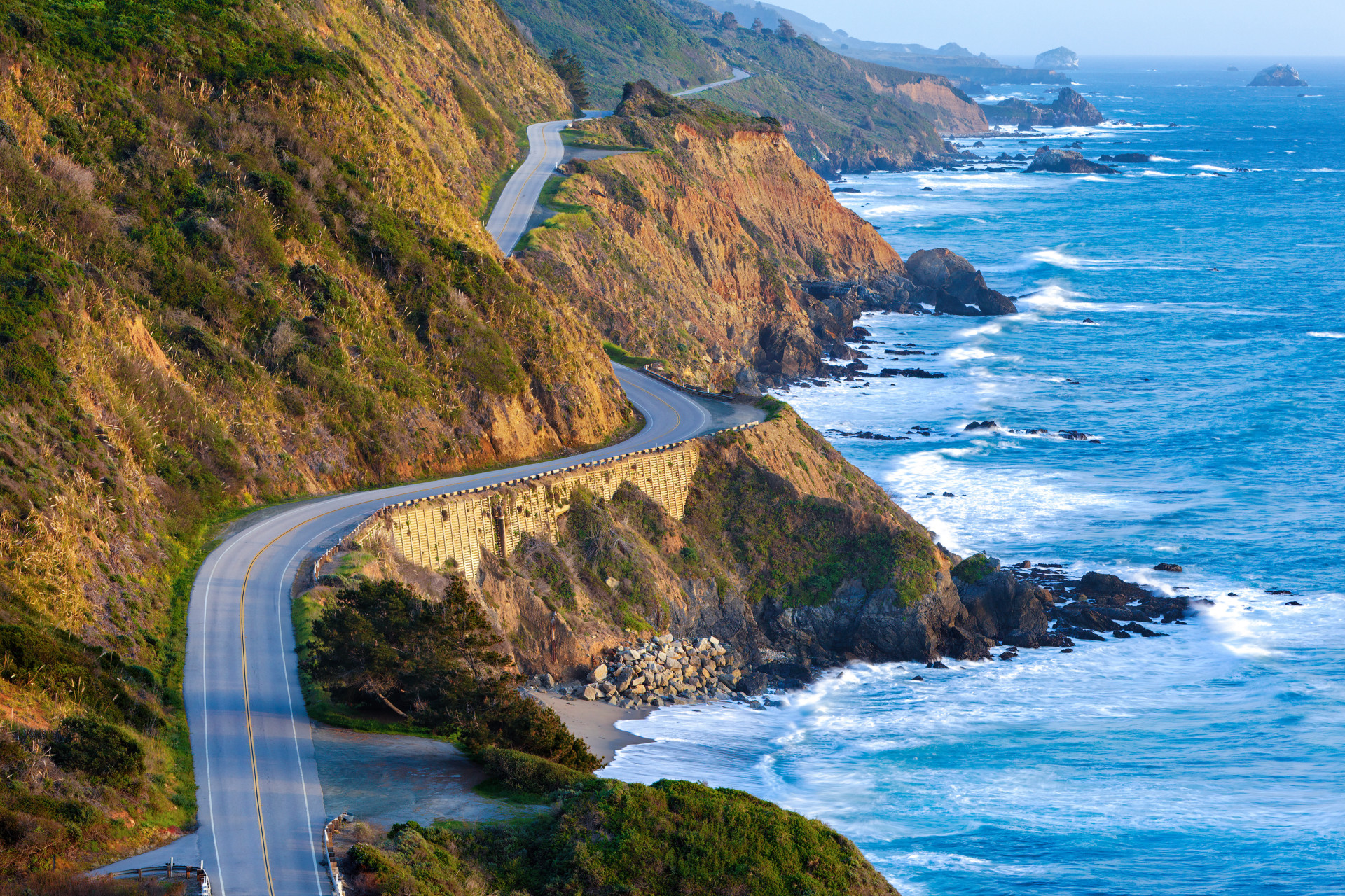 The iconic Highway 1 is about as beautiful as a road trip can get.<p>You may also like:<a href="https://www.starsinsider.com/n/353734?utm_source=msn.com&utm_medium=display&utm_campaign=referral_description&utm_content=162282v3en-au"> Jessica Alba's best looks through the years</a></p>