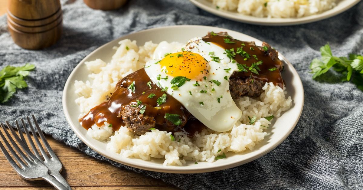 <p>  Amazing culture, beautiful beaches, and comforting food — what’s not to like about Hawaii? The loco moco, or a mix of burger patties, rice, gravy, and runny eggs, fits right in. </p><p>It sounds a bit out there, but it might be the ideal dish from    Rainbow Drive-In (offered in five locations) after a long day of surfing or exploring. </p>
