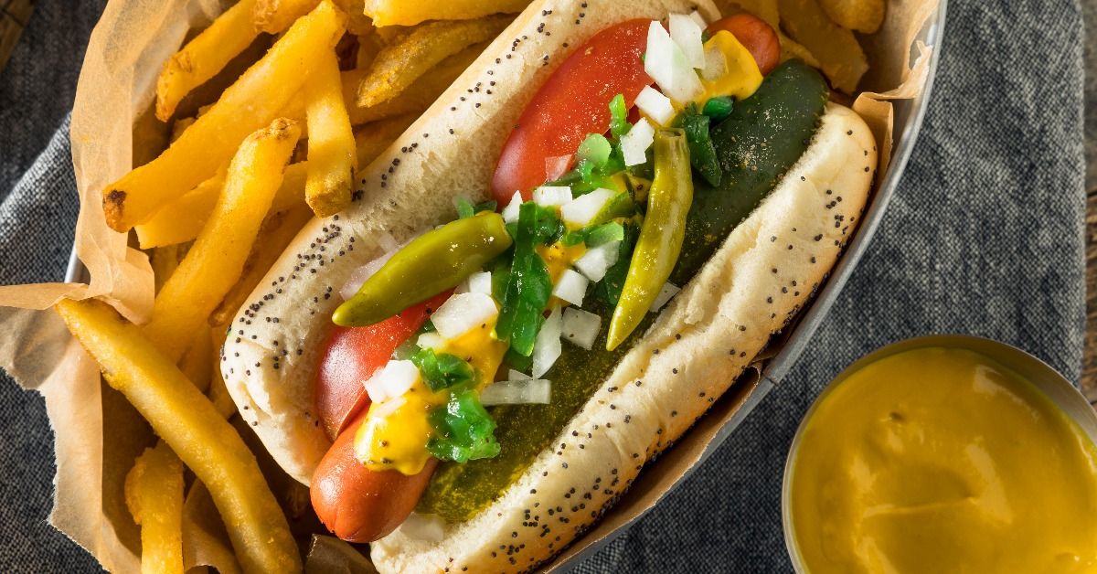 <p>  It’s no reindeer dog, but Chicago-style hot dogs can definitely come off as strange to a first-time visitor. </p><p>For anyone who’s never had all the best garden picks, including tomato and pickle, included on their hot dog, you’ve got to try one from Portillo’s in the city.</p><p>  <p class=""><a href="https://financebuzz.com/top-cash-back-credit-cards?utm_source=msn&utm_medium=feed&synd_slide=14&synd_postid=12745&synd_backlink_title=Earn+up+to+5%25+cash+back+when+you+shop+with+these+leading+credit+cards&synd_backlink_position=7&synd_slug=top-cash-back-credit-cards">Earn up to 5% cash back when you shop with these leading credit cards</a></p>  </p>