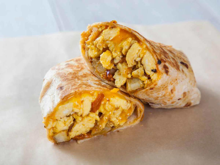 Easy Make-ahead Camping Breakfast Burritos