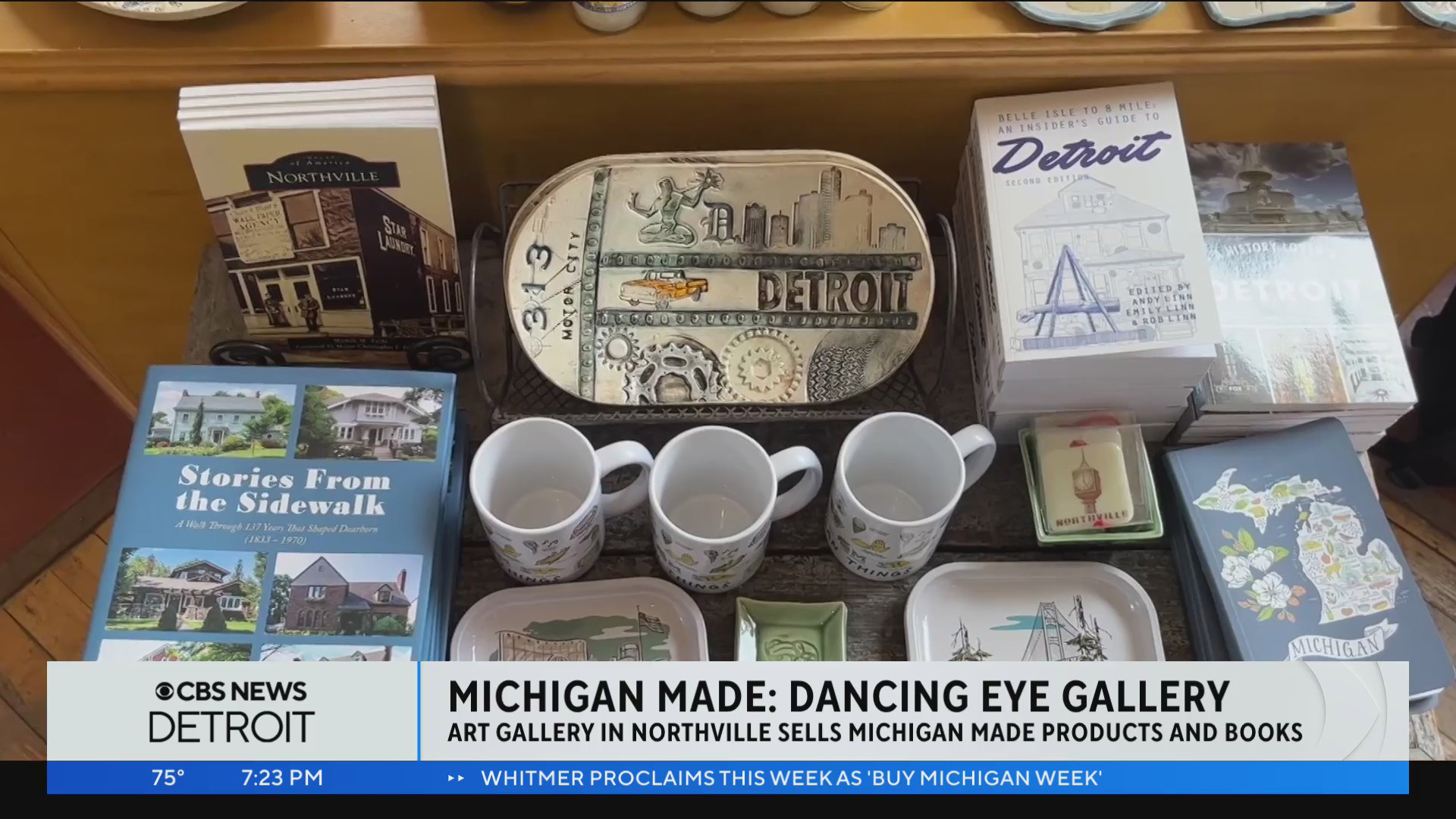 Michigan Made Dancing Eye Gallery in Northville