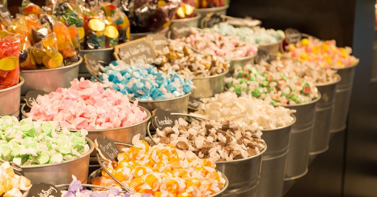 <p>Even if you’re not from the Northeast, you might be familiar with salt water taffy. </p><p>Getting the taste of salt in your mouth from swimming in the ocean doesn’t sound too fun, but eating some sweet (and salty!) candy while visiting Delaware beaches doesn’t sound bad at all. </p><p><span>Candy Kitchen</span> in Rehoboth Beach has a great selection.</p><p>  <p class=""><a href="https://financebuzz.com/top-no-interest-credit-cards?utm_source=msn&utm_medium=feed&synd_slide=9&synd_postid=12745&synd_backlink_title=Pay+no+interest+until+nearly+2025+with+these+credit+cards&synd_backlink_position=6&synd_slug=top-no-interest-credit-cards">Pay no interest until nearly 2025 with these credit cards</a></p>  </p>