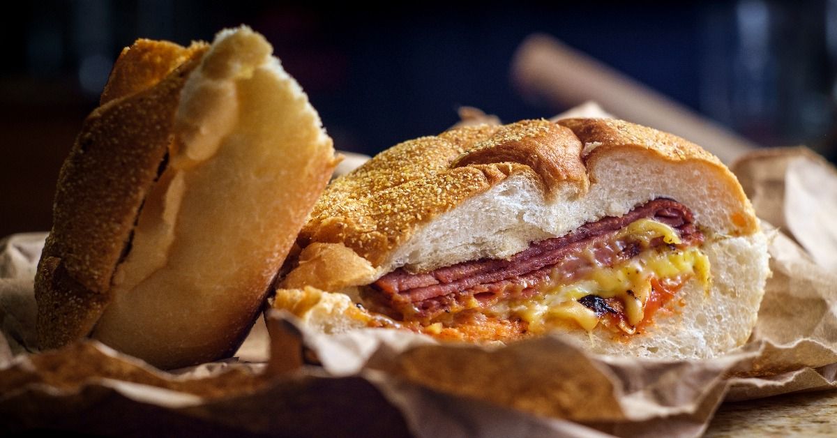 <p>  Pork roll is exactly what you might imagine it to be, a roll of unsliced pork. It’s typically used in different breakfast dishes, including pork roll sandwiches. </p><p>If you’re in Jersey, you’re likely to find a nearby diner or other type of restaurant that serves pork roll.    The Committed Pig in Morristown is one such spot. </p>