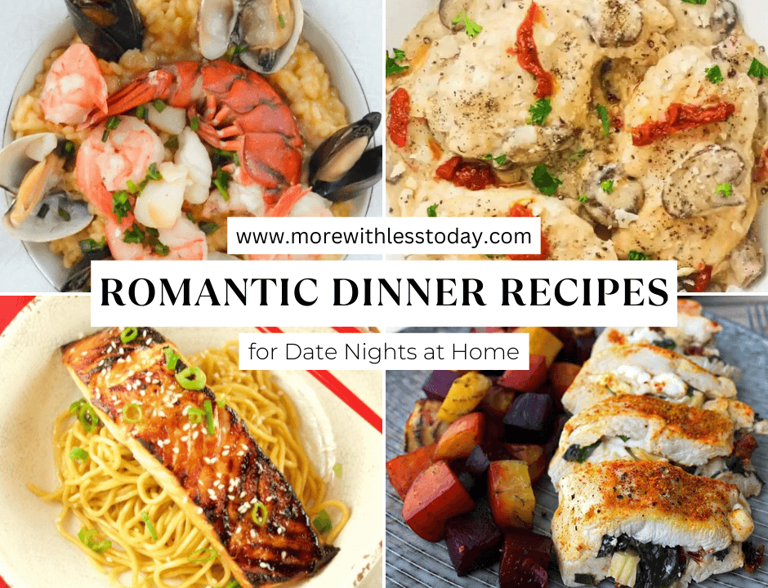 Delicious Romantic Dinner Recipes for Date Nights at Home