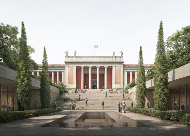 Με προϋπολογισμό 329 εκατ. δολαρίων, η αναβάθμιση του Εθνικού Αρχαιολογικού Μουσείου καταλαμβάνει τη δεύτερη θέση στη λίστα των δέκα μεγαλύτερων ανακοινωμένων πολιτιστικών έργων του 2022. [ΥΠΠΟΑ Filippo Bolognese Images]