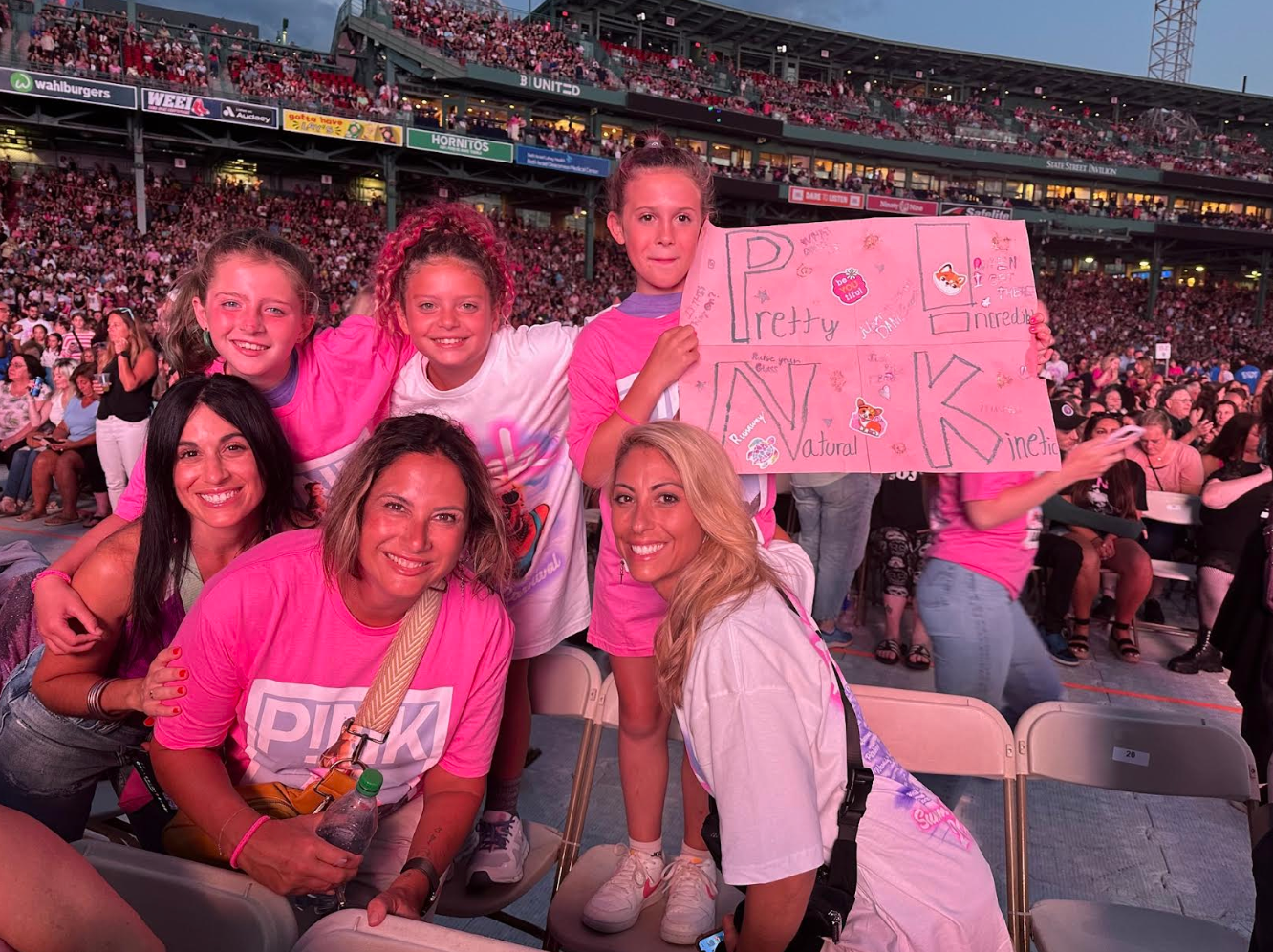 Review & setlist Pink soars at Fenway Park during a soldout opening night