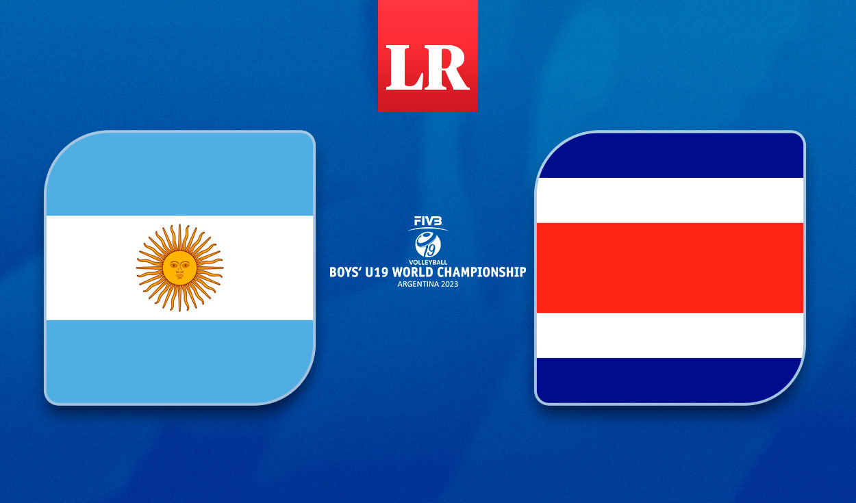 Argentina vs. Costa Rica, EN VIVO, Mundial de Vóley Masculino Sub19