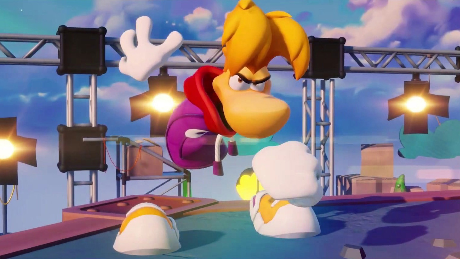 Mario + Rabbids Sparks of Hope Shows Off a Big Boss Battle, Rayman Coming  as DLC