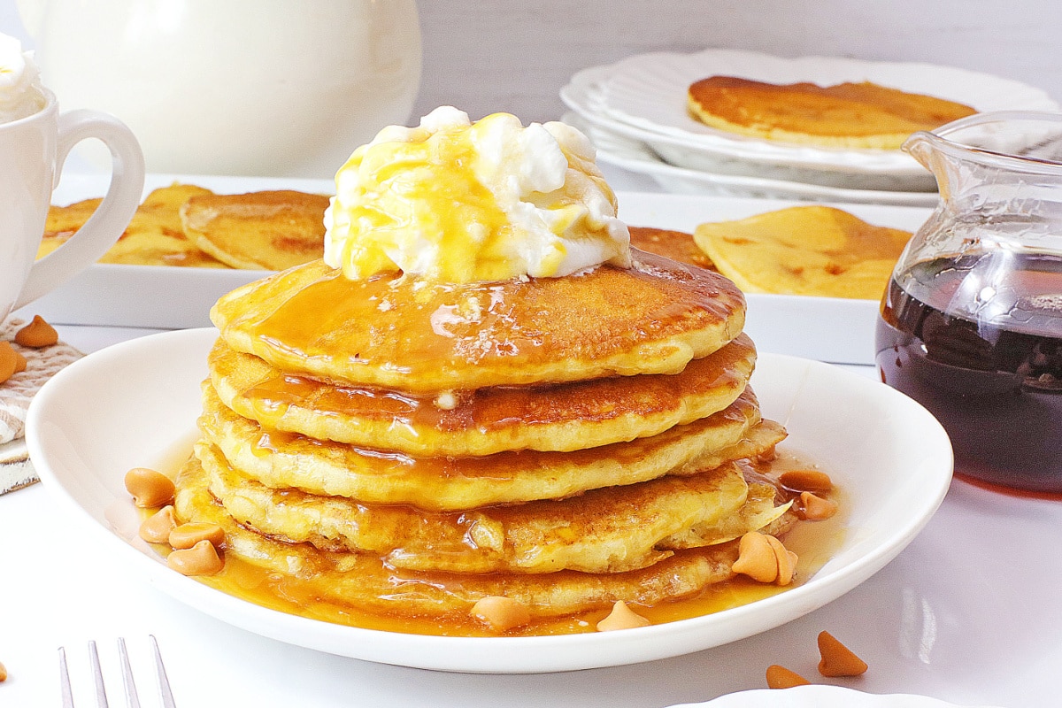 Harry Potter Butterbeer Pancakes