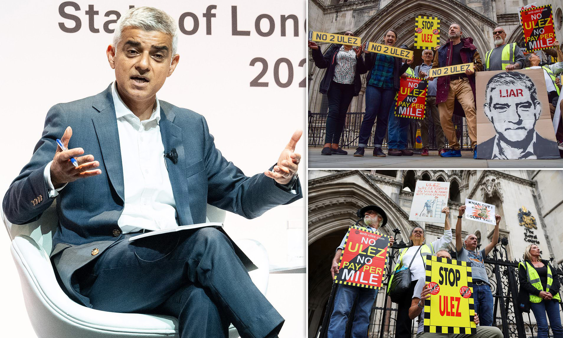 Home Counties Revolt Over Sadiq Khans Hated Ulez Expansion All But One Of The Councils