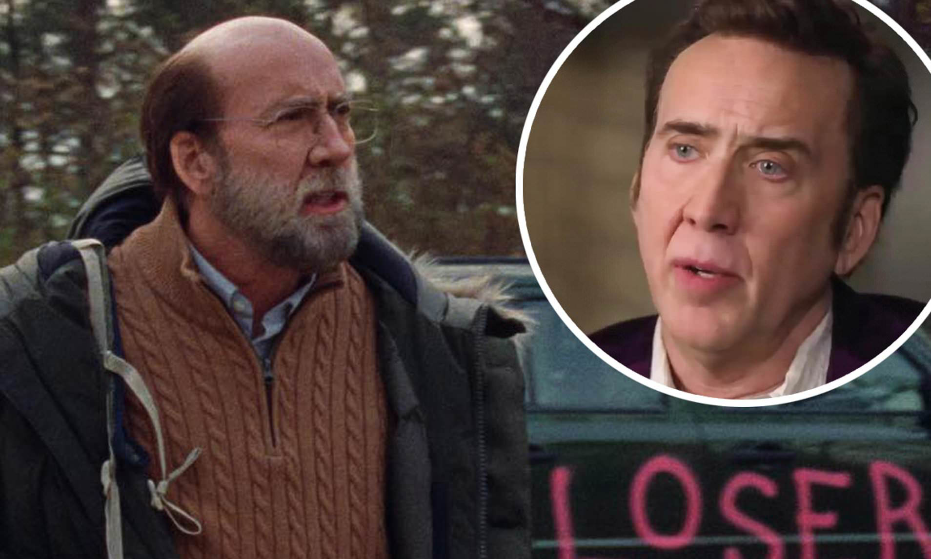 Nicolas Cage looks downright UNRECOGNIZABLE in new film