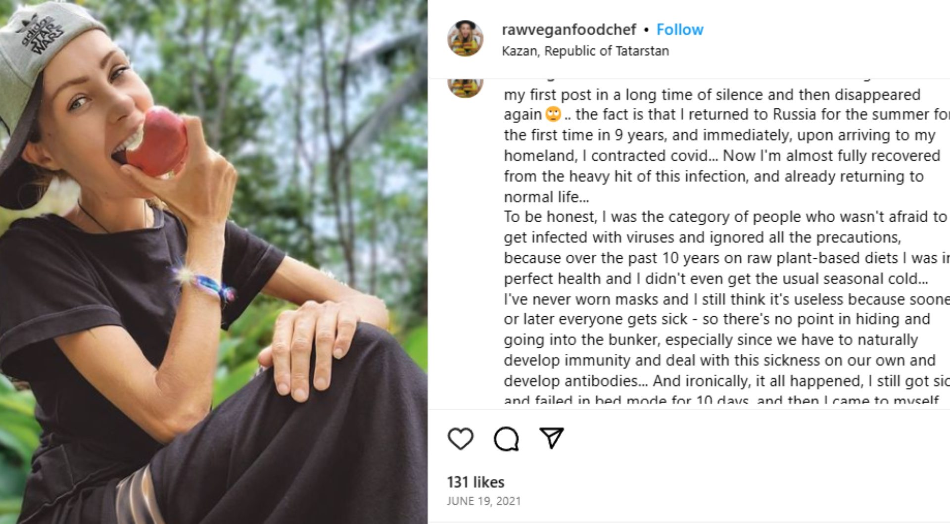 2023 in review How a raw vegan influencer reportedly died of malnutrition