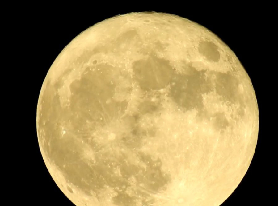 First of two August supermoons seen in Texas sky