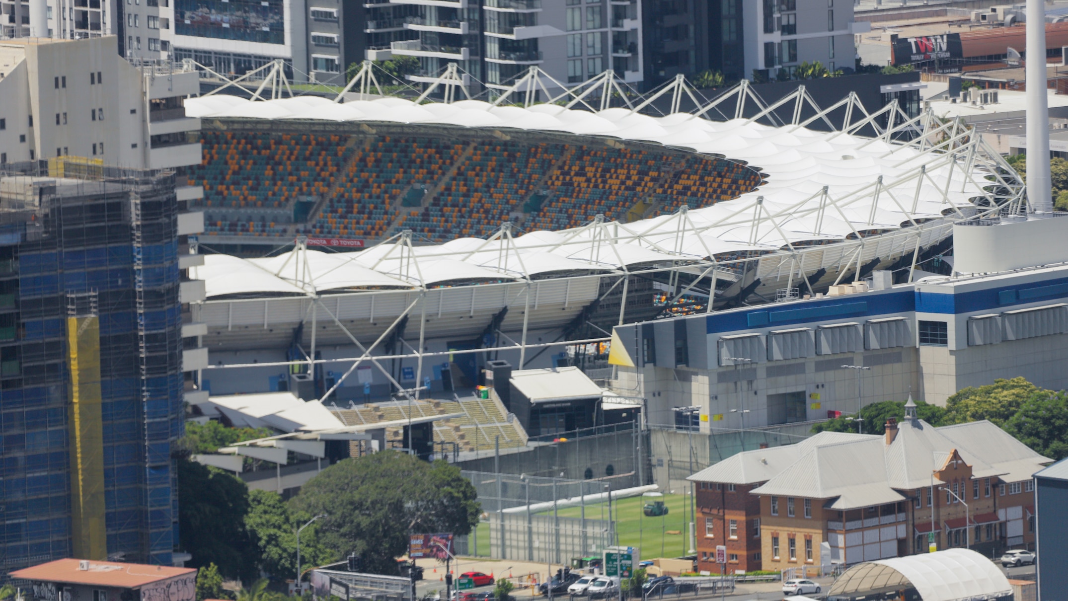 queensland government yet to begin promised 60-day review of olympic games infrastructure