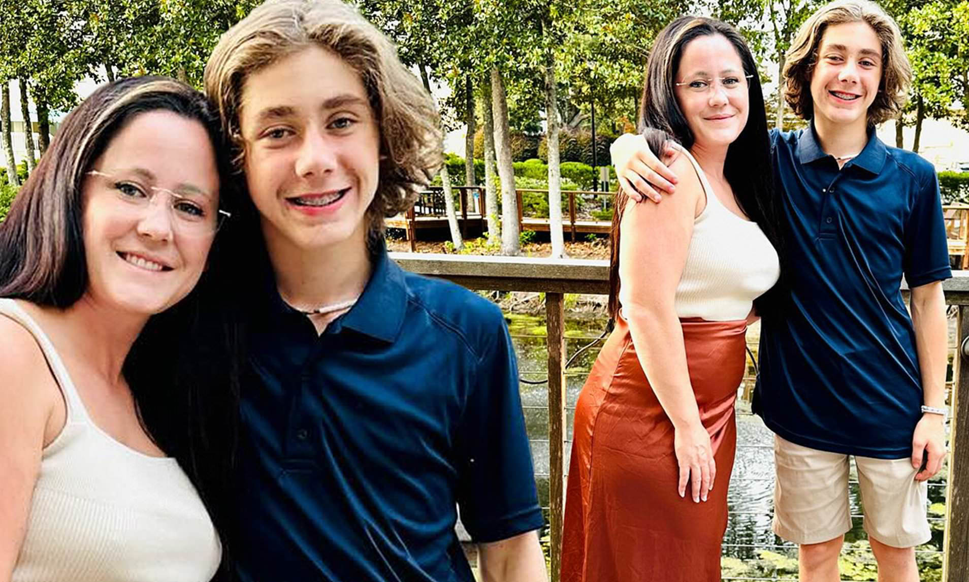 Teen Mom Star Jenelle Evans Son Jace Towers Over Her On 14th Birthday