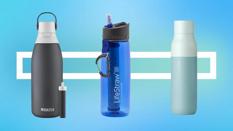 The 7 best filtered water bottles for travel, according to hydration experts