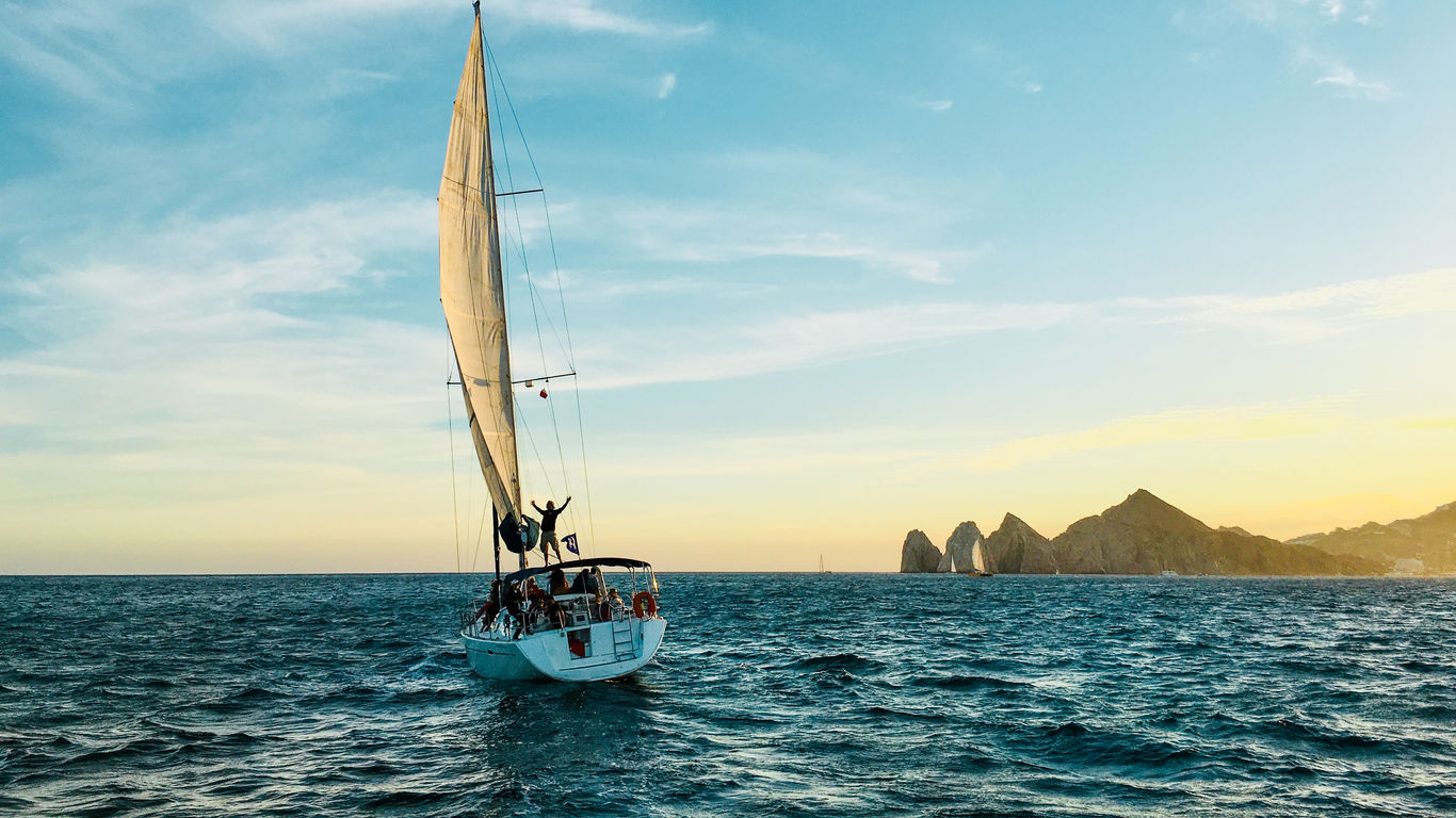 Hop aboard a catamaran, sailboat, or private yacht to see the breathtaking Los Cabos scenery in a brand new way. The opportunities for exploration are endless. Enjoy whale-watching tours where you can see pods of gray and humpback whales on their annual migration. Or, take a romantic sunset dinner cruise around El Arco — this iconic rock formation is a must-see landmark.