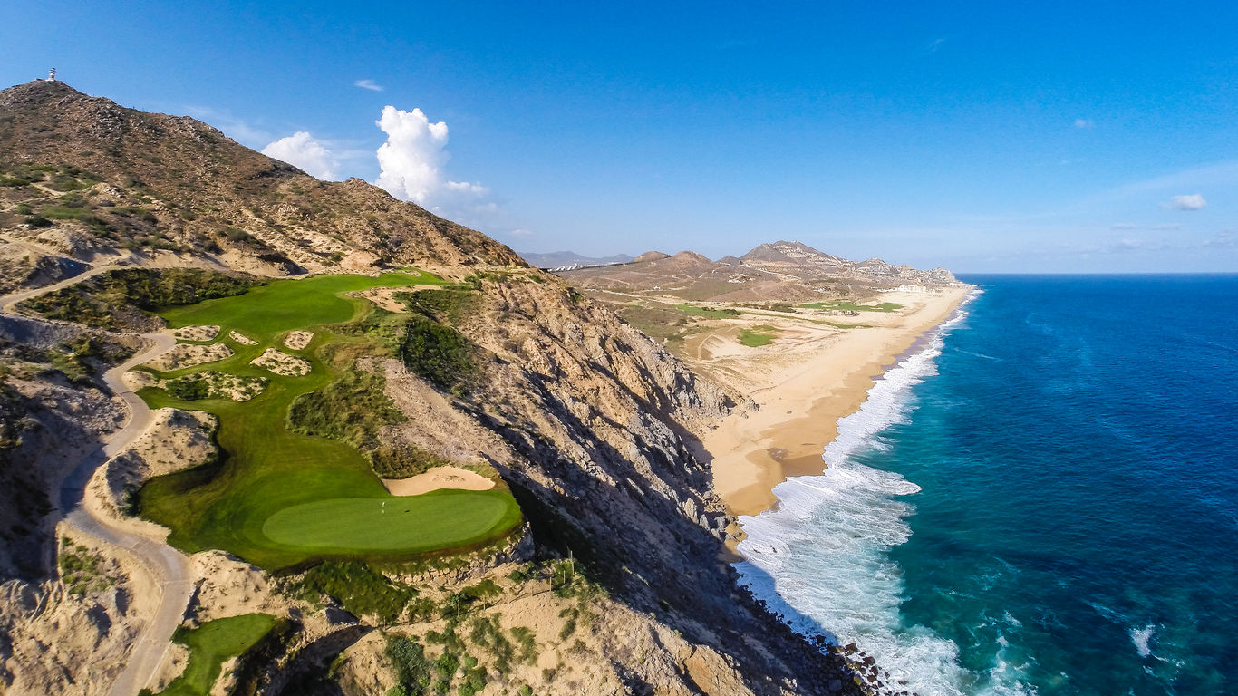 Tee it up seaside or with sweeping desert views on one of Los Cabos’ 18 spectacular golf Year-round sunshine and world-class layouts built by design legends make this a haven for golf enthusiasts.