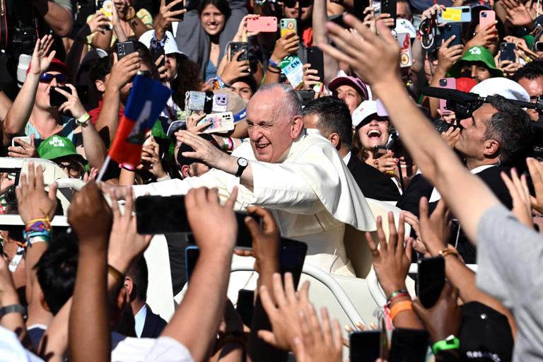 Seven in 10 U.S. Catholics says Pope Francis represents a change in direction for the Catholic Church, according to a Pew Research Center report published in April 2024. Three-fourths of U.S. Catholics view the pontiff favorably.