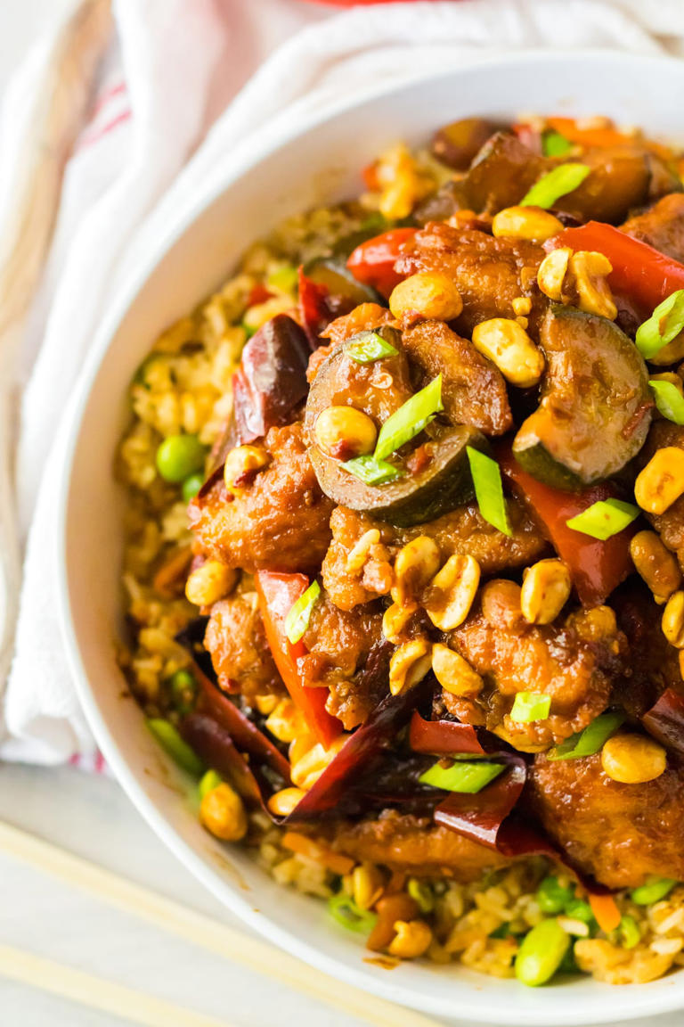 Slow Cooker Kung Pao Chicken