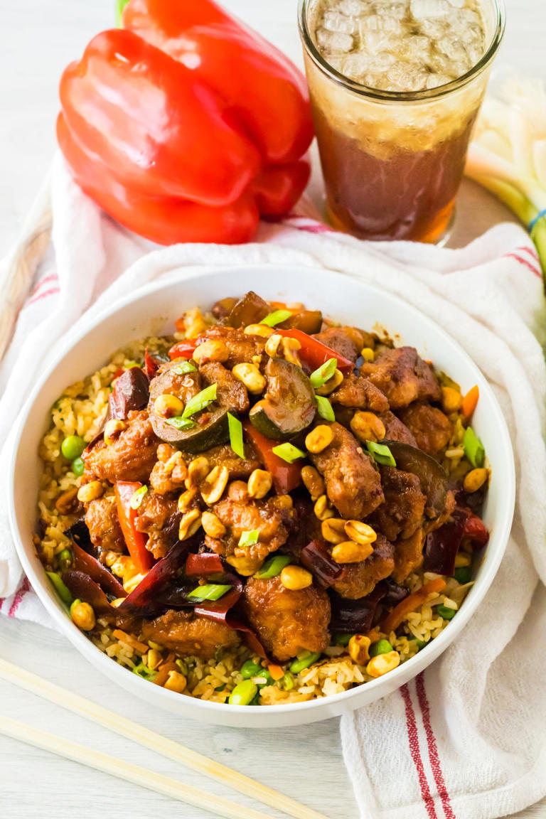 Slow Cooker Kung Pao Chicken