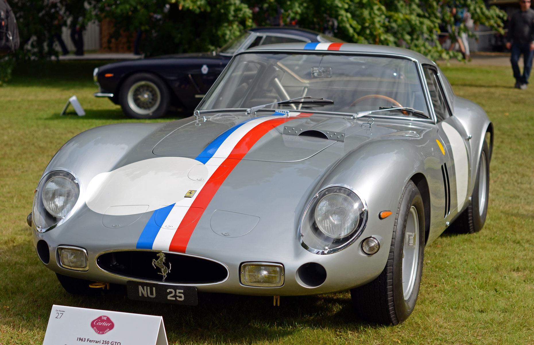 <p>Drum roll please, the most expensive car ever sold is this 1963 Ferrari 250 GTO. The holy grail of sportcars, the legendary silver Ferrari, which features French tricolore stripes, was bought in 2018 by David MacNeil, the billionaire founder of the WeatherTech car floor mats company, for an eye-watering $80 million (£58.2m).</p>