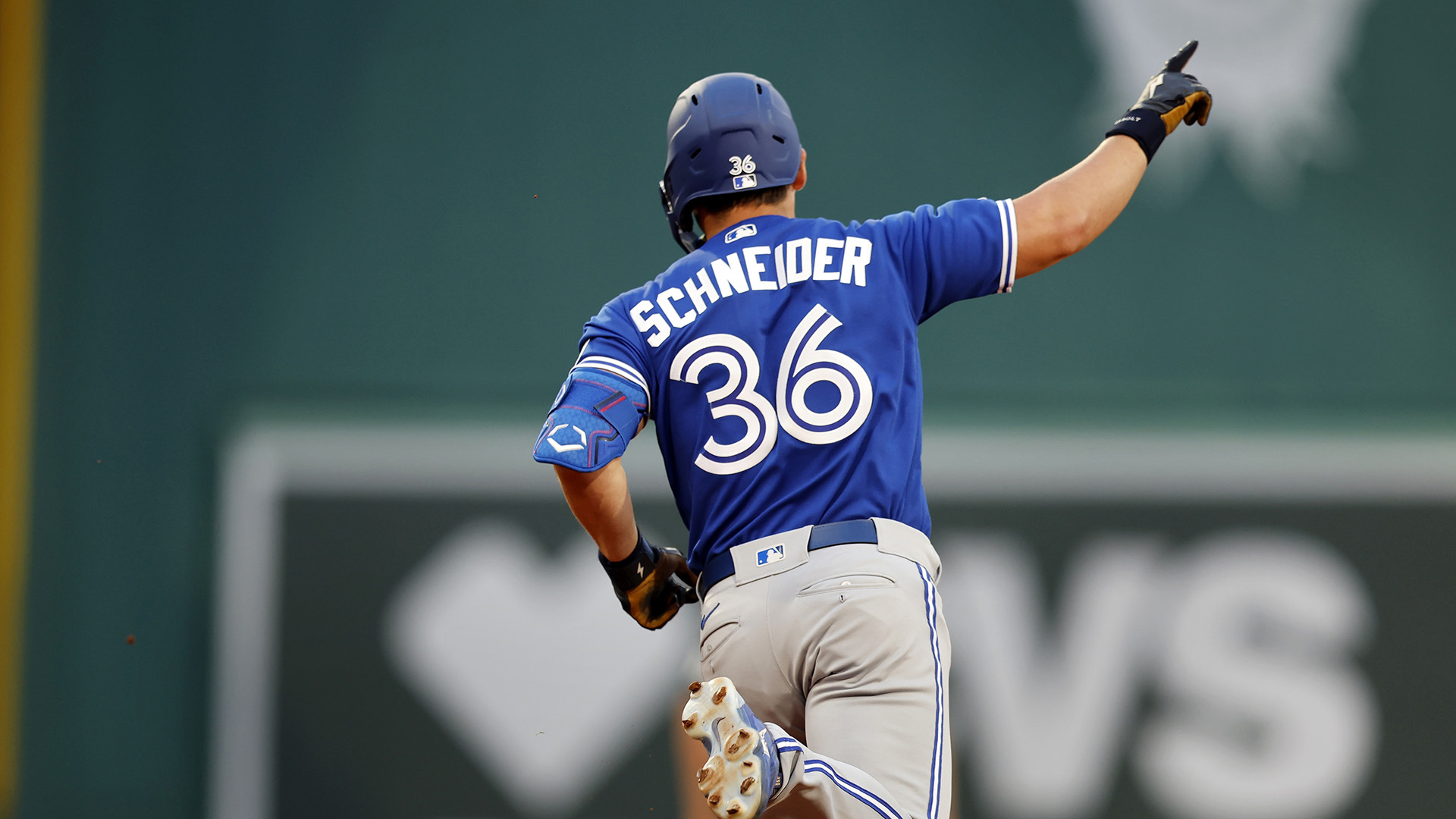 Blue Jays rookie Davis Schneider hits home run in first MLB atbat 'I