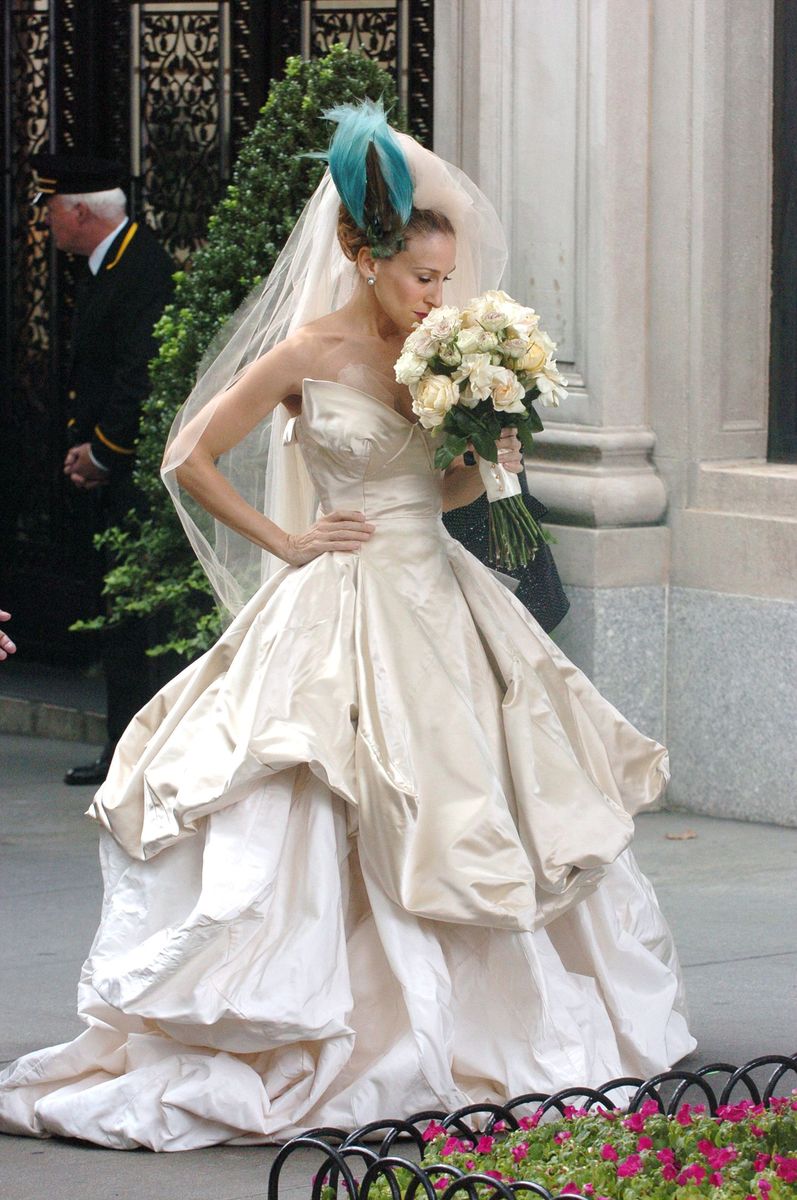 <p>Has anyone recovered from the Vivienne Westwood wedding dress Carrie Bradshaw wore in the 2008 <em>Sex and the City</em> movie? Obviously, the dress caused, er, complications for her and Big, but to be honest, I’d choose this dress over Big any day.</p>