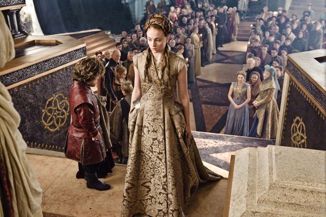 <p>And speaking of <em>GoT </em>couples that are better off apart, Sansa Stark and Tyrion Lannister were forced to wed in the series. While this marriage was also short-lived, Sansa’s gown was very pretty.</p>