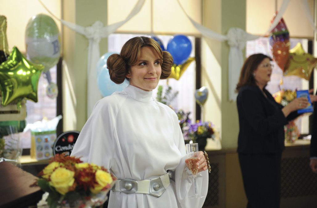 <p>Yeah, Liz Lemon’s Princess Leia costume might not be what you think of when you think “best TV wedding dresses of all time,” but it’s, like, kinda bridal—plus it looks hella comfortable, so....</p>