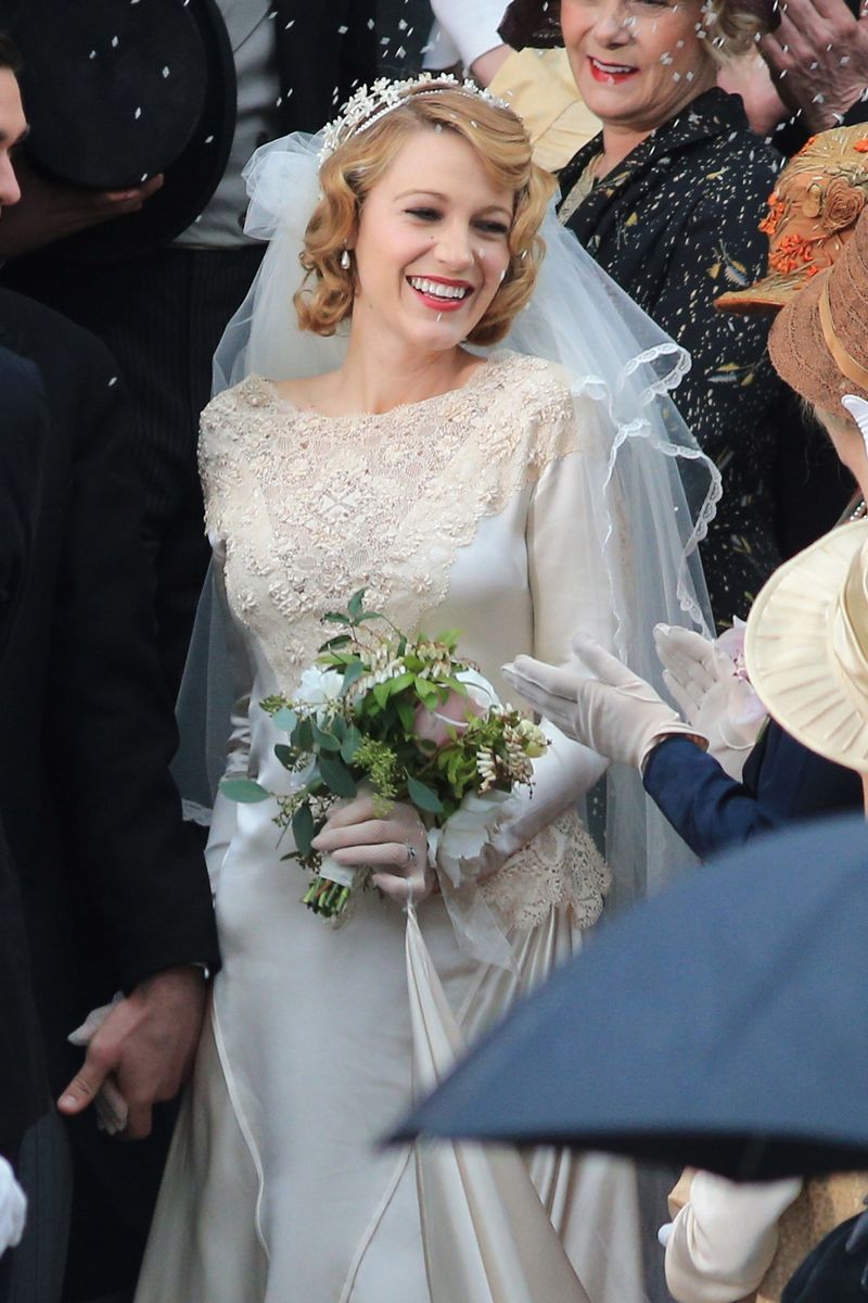 <p>Blake Lively slays in yet another breathtaking wedding dress in <em>The Age of Adaline</em>, this time with a vintage-y twist. </p>
