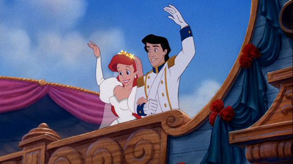 <p>Say what you want about Disney princesses being bad role models for young viewers, but I one hundred percent endorse Ariel’s wedding dress as role model for wedding dresses. Those animated puff sleeves are E-V-E-R-Y-T-H-I-N-G. </p>