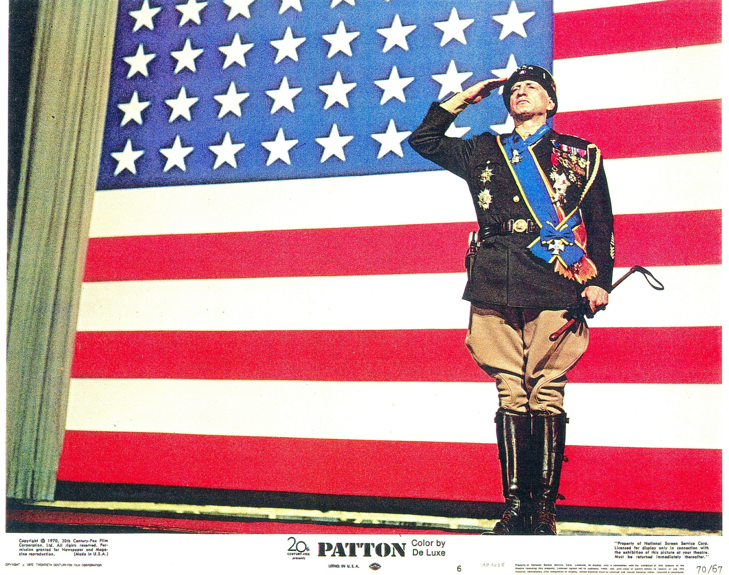 <p>George C. Scott may have refused his Oscar for <em>Patton</em>, which also won Best Picture, but you can understand why he won it. The film opens with a famed monologue in front of a giant American flag. That monologue is full of significant lines, beginning with Patton addressing his troops by declaring, “Now I want you to remember that no bastärd ever won a war by dying for his country. He won it by making the other poor dumb bastärd die for his country.”</p><p>You may also like: <a href='https://www.yardbarker.com/entertainment/articles/20_late_career_albums_that_were_surprisingly_great/s1__38629196'>20 late career albums that were surprisingly great</a></p>