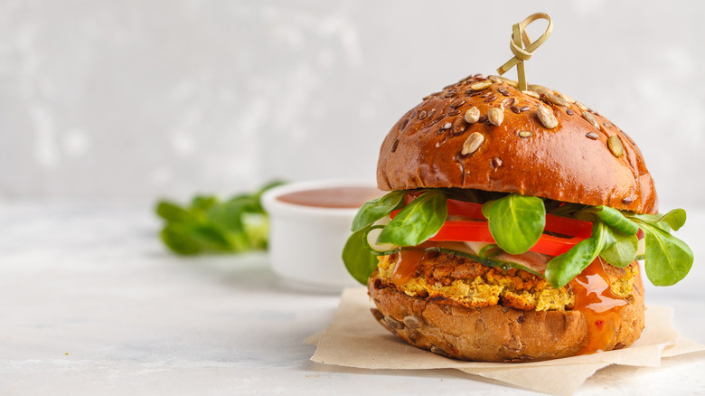 Use Canned Soup For More Flavorful Lentil Burgers