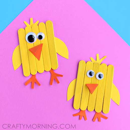 Kids Craft Ideas With Popsicle Craft Sticks