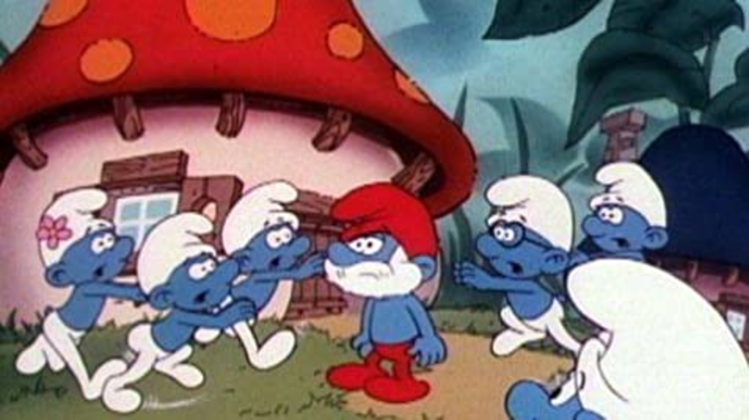 Смурф твич. Smurfs 1981–1989.