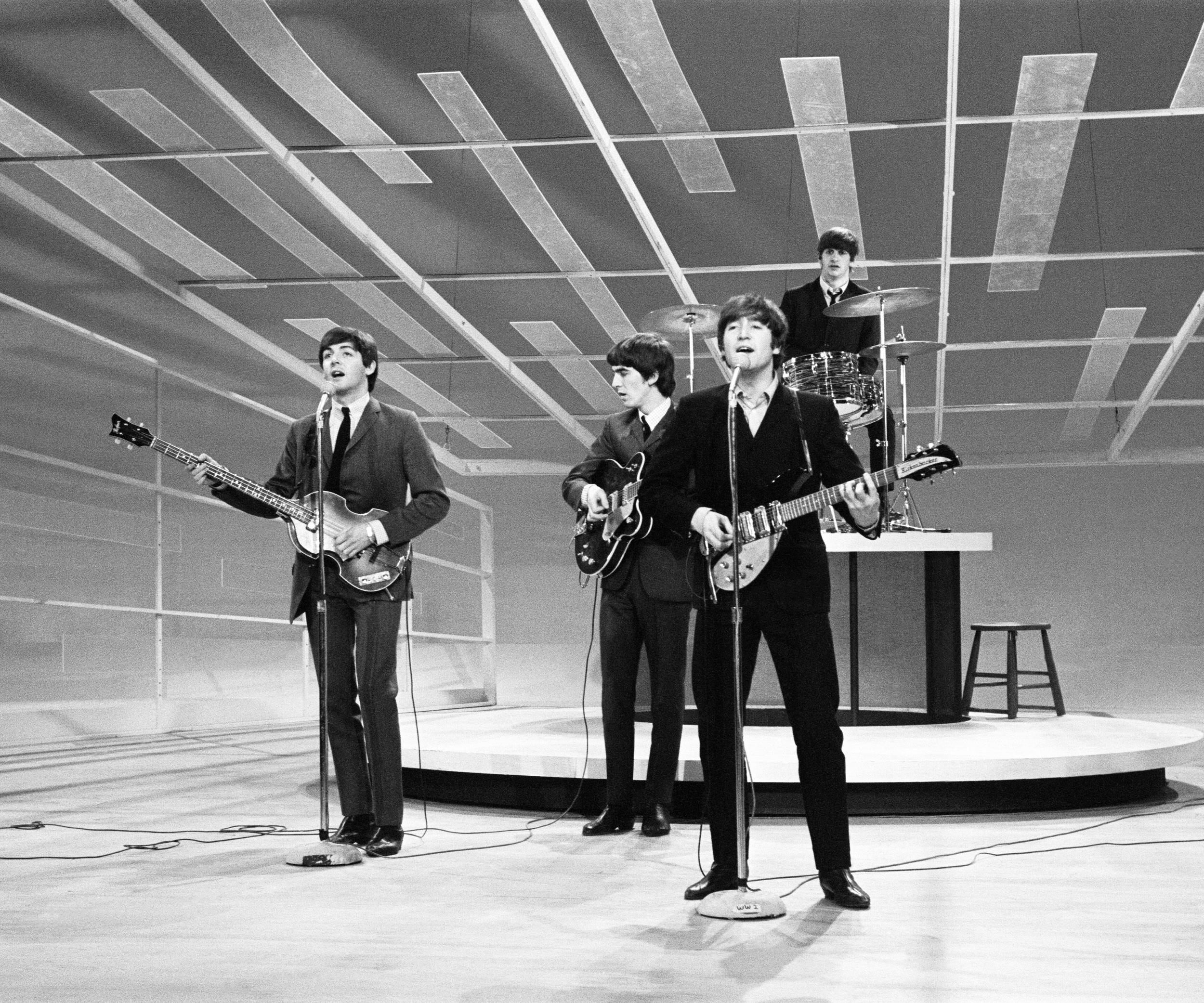 <p>The Beatles’ first No. 1 hit in the U.S. kicked off the British Invasion and galvanized rock 'n' roll at a time when the rebellious art form had lost its edge. The Fab Four changed all that when they concluded their “Ed Sullivan Show” set with this raucous track that features Lennon and McCartney sharing the lead vocals. It remains The Beatles’ top-selling single and is likely the first song that comes to mind when you think of the band.</p><p><a href='https://www.msn.com/en-us/community/channel/vid-cj9pqbr0vn9in2b6ddcd8sfgpfq6x6utp44fssrv6mc2gtybw0us'>Follow us on MSN to see more of our exclusive entertainment content.</a></p>