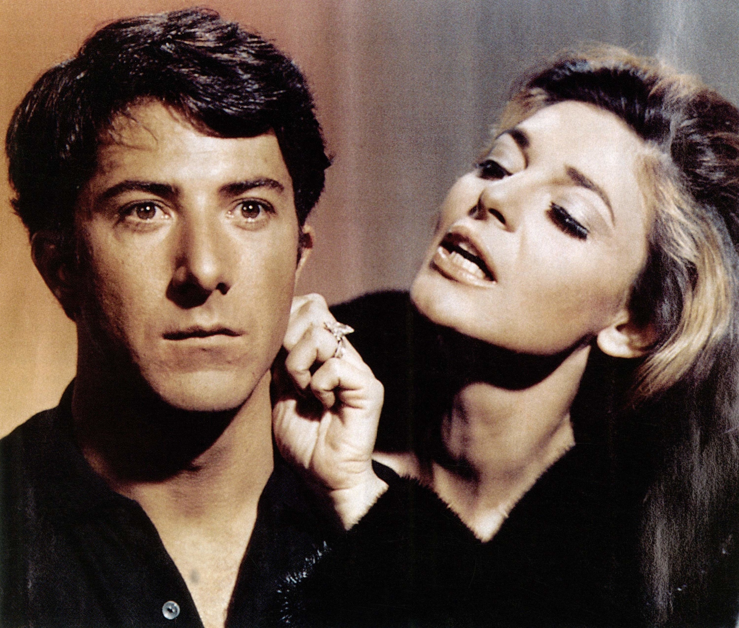 <p>A <a href="https://www.youtube.com/watch?v=hsdvhJTqLak">true classic</a> by the late legendary director Mike Nichols. Benjamin (Dustin Hoffman), directionless in his early 20s, is seduced by an older woman — the famed Mrs. Robinson (Anne Bancroft). He also happens to be in love with her daughter (Katharine Ross). It's 1960s camp at its finest and filled with all sorts of symbolism. Not to mention, the Simon & Garfunkel-fueled soundtrack is quite appropriate. </p><p><a href='https://www.msn.com/en-us/community/channel/vid-cj9pqbr0vn9in2b6ddcd8sfgpfq6x6utp44fssrv6mc2gtybw0us'>Follow us on MSN to see more of our exclusive entertainment content.</a></p>