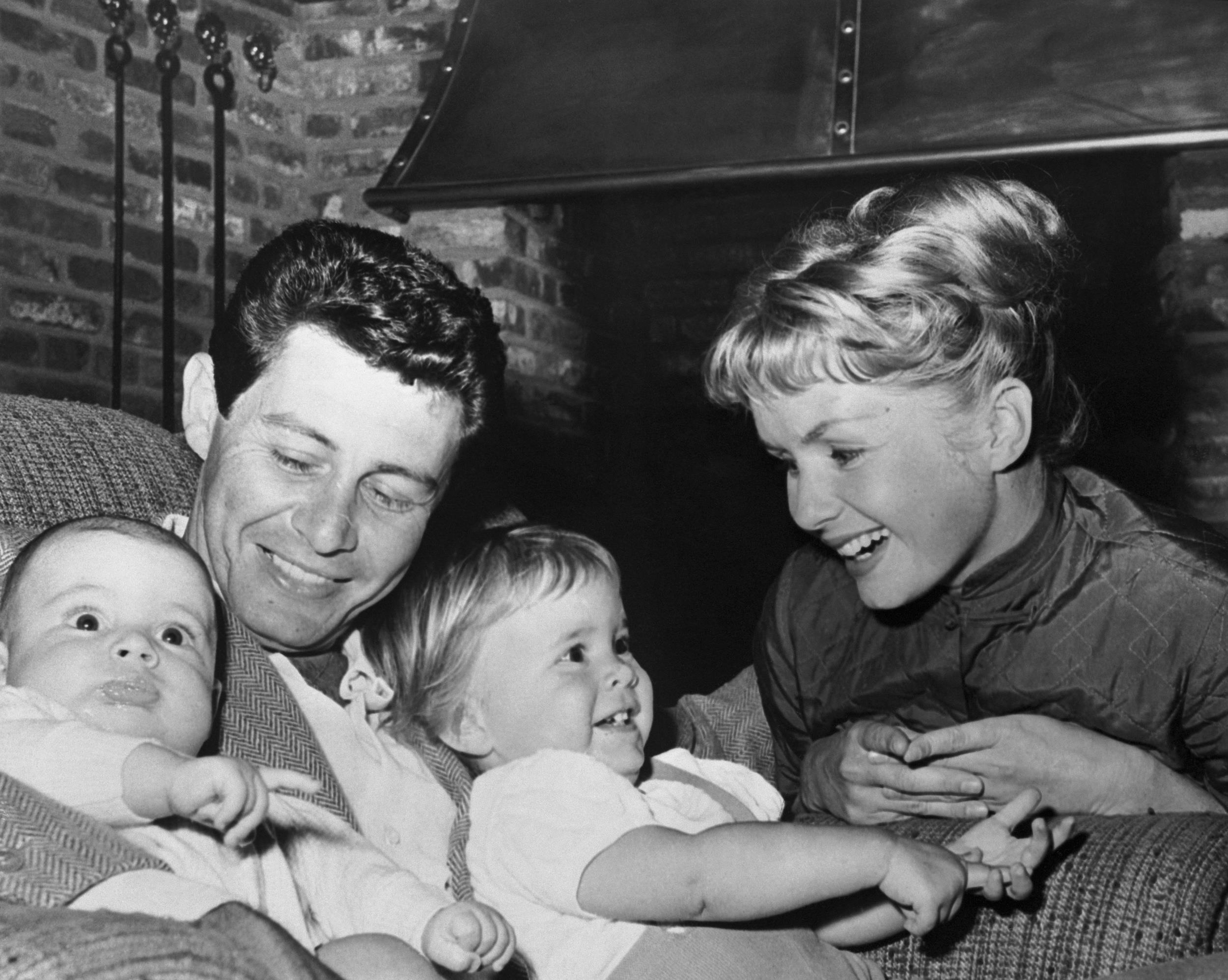 <p>Singer-actor Eddie Fisher's marriages to actresses Debbie Reynolds (<em>Three Little Words</em>, The <em>Unsinkable Molly Brown</em>) and Connie Stevens produced two prominent Hollywood actresses. The late Carrie Fisher, daughter of Reynolds, will always be remembered and adored as Princess Leia. Joely Fisher (<em>Ellen, Last Man Standing</em>), daughter of Stevens, has also enjoyed her own successful acting career. Billie Lourd, Carrie Fisher's daughter, has acted in <em>Booksmart </em>(2019), <em>American Horror Story </em>(2017-22), and <em>Ticket to Paradise </em>(2022).</p><p><a href='https://www.msn.com/en-us/community/channel/vid-cj9pqbr0vn9in2b6ddcd8sfgpfq6x6utp44fssrv6mc2gtybw0us'>Follow us on MSN to see more of our exclusive entertainment content.</a></p>