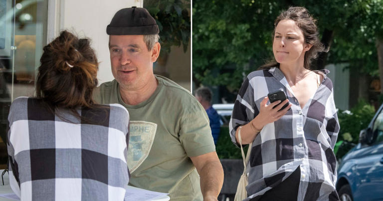 Tom Hollander and his girlfriend are gearing up to welcome a little one (Picture: MJ-Pictures.com)