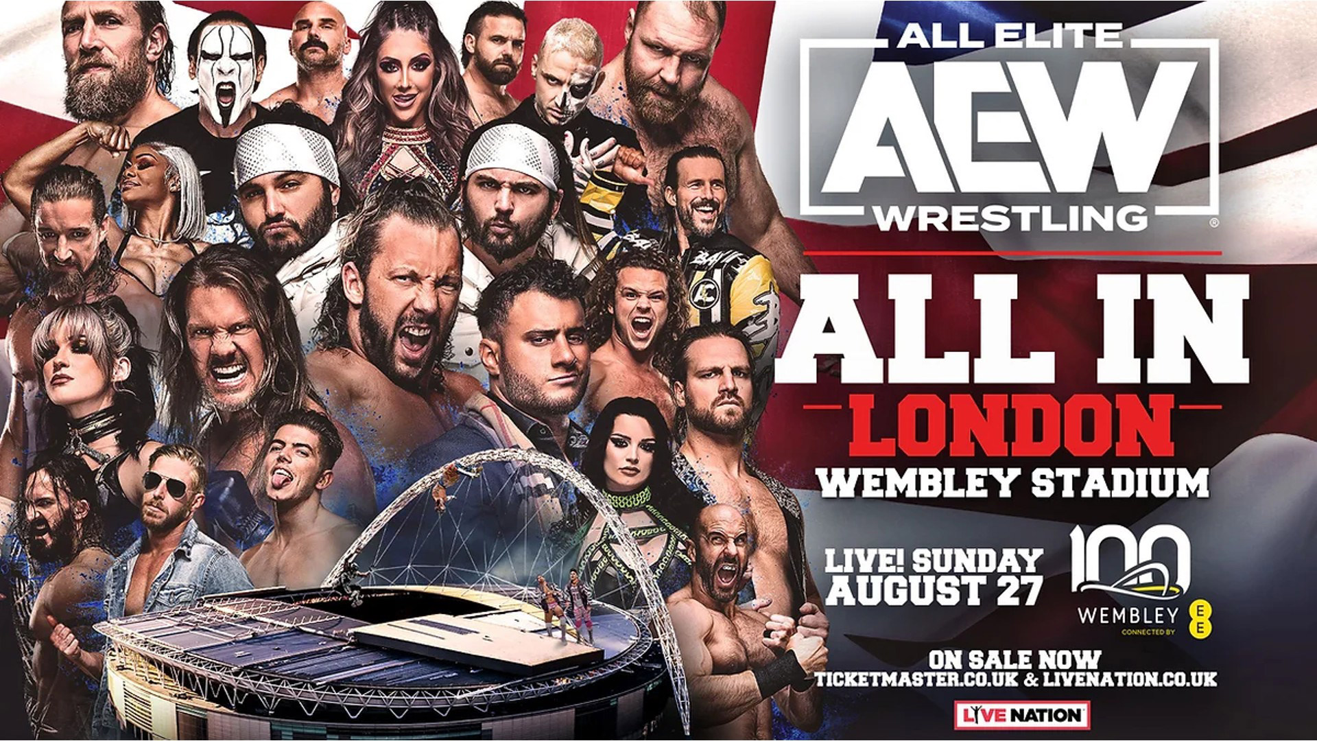 AEW All In 2023 date, start time, odds, PPV schedule & card for