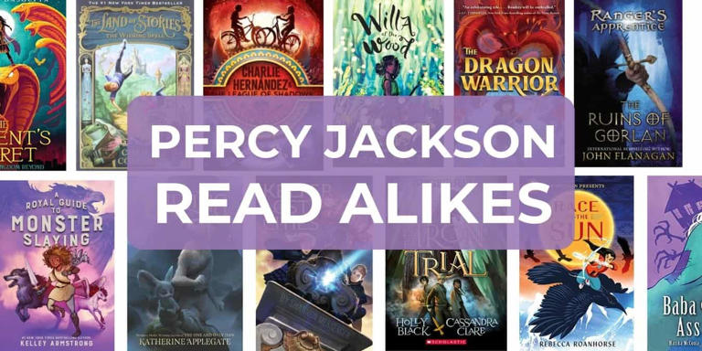 If you like Percy Jackson, you will also like these other read alike middle grade fantasy books that are funny, engaging hero journey adventures.