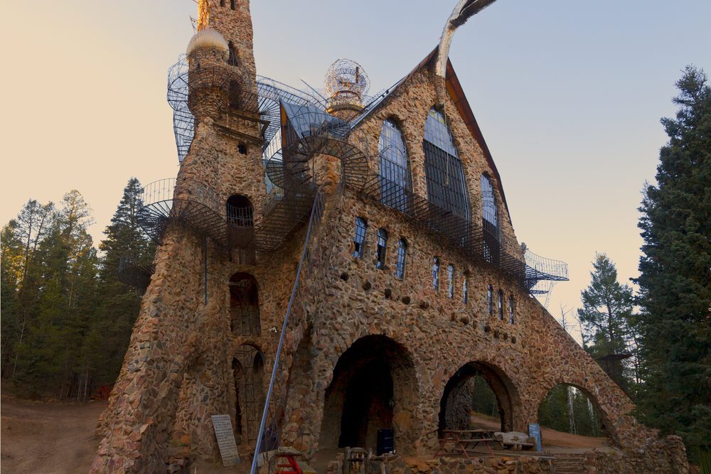 <p><a href="https://www.tripadvisor.com/Attraction_Review-g33628-d316320-Reviews-Bishop_Castle-Rye_Colorado.html" rel="noopener">This Gothic Colorado castle</a> hides in the foothills of the San Isabel National Forest. It is complete with wrought-iron bridges, stained-glass windows and even a metallic fire-breathing dragon. The best part is that the entire castle was built by one man who gathered and set stones to create it. The castle is "always open and always free," according to the website. Check out these <a href="https://www.rd.com/article/budget-airlines/" rel="noopener">budget airlines</a> if you're thinking of flying out for a visit.</p> <p class="listicle-page__cta-button-shop"><a class="shop-btn" href="https://www.tripadvisor.com/Attraction_Review-g33628-d316320-Reviews-Bishop_Castle-Rye_Colorado.html">Learn More</a></p>