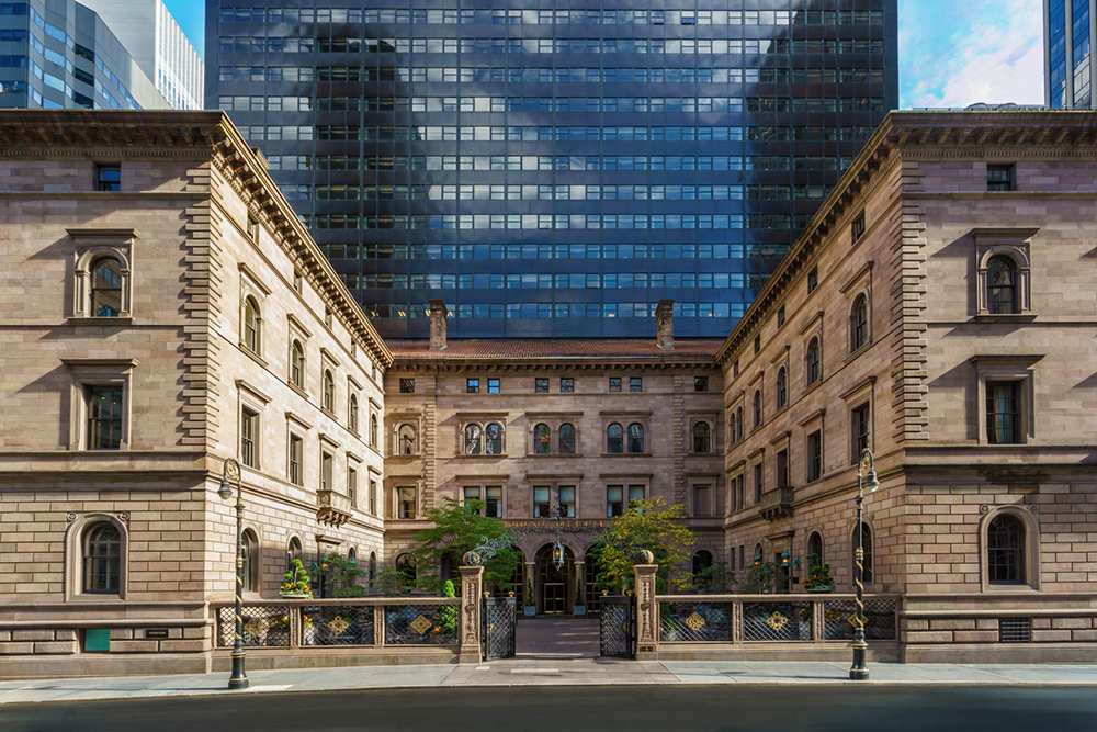 <p>In the heart of midtown and within the Villard Houses estate, a U-shaped landmark built in 1884 for railroad magnate Henry Villard, you’ll find <a href="https://www.lottenypalace.com/">this stately oasis</a>. WIth a sweeping lobby staircase that evokes the gilded age in all its glory, the 733 guest rooms sit atop in a modern 55 story tower, last renovated in 2015. The Towers is a hotel-within-a-hotel, offering 176 ultra luxe rooms and suites on the top 14 floors. Want a truly elite, personalized dining experience? Head to the Rarities salon, which seats 25 and offers curated wine and pre-prohibition spirits. New to the menu is the Bowmore 1969, a rare 50-year-old single malt Scotch, available for $42,000 a bottle, or $5,000 for a wee dram.</p> <p><em>Prices from $450; Tower suites from $820</em></p>